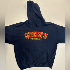 Navy Queens University Hoodie